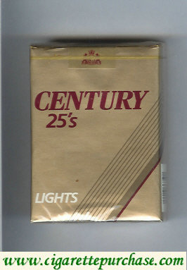 Century Lights 25s cigarettes